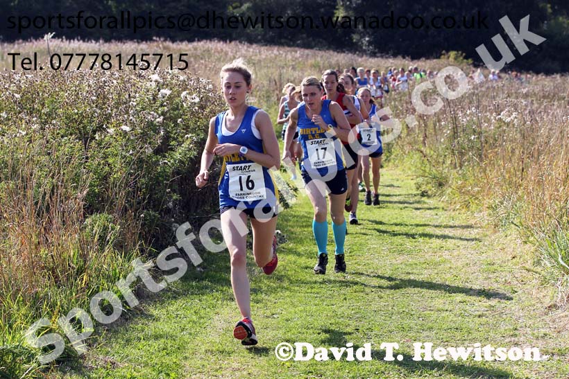 Senior womens Sunderland Harreirs Cross Country. Photo: David T. Hewitson/Sports for All Pics